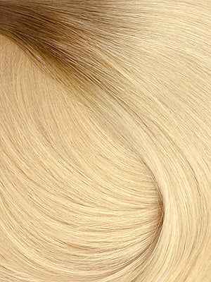 T8A/BL22 — Ombre ash chestnut to beach hair swatch