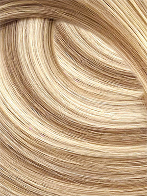 14/BL22A — Dark Blonde · Ash Beach hair swatch