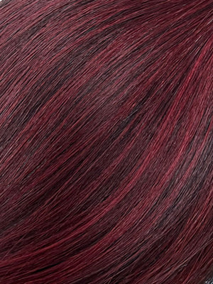 1B/330 — Off Black · Deep Red hair swatch