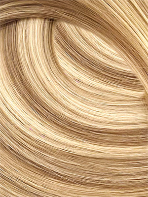 14/22 — Dark Blonde · Beach Blonde hair swatch