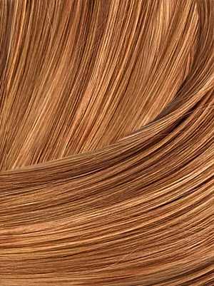BL27/30 — Bleached Strawberry · Auburn hair swatch