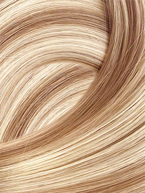 18/BL22A — Ash Blonde · Ash Beach hair swatch