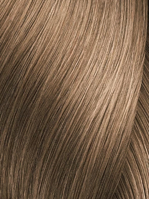 8A — Ash Chestnut hair swatch