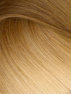 T6/BL22 — Ombre light brown to beach hair swatch