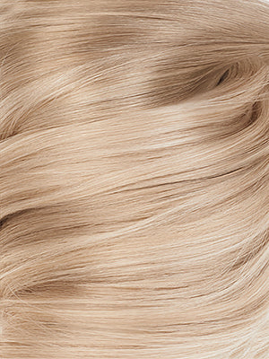 Sand — Natural sandy blonde hair swatch
