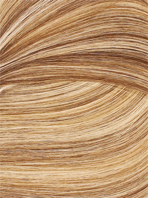 14/24 — Dark Blonde · Golden hair swatch