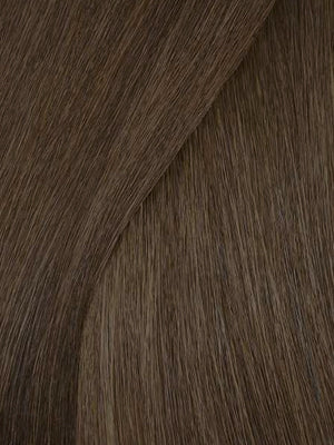 7 — Medium Ash Brown hair swatch