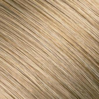 18 — Glazed Sand hair shade reference
